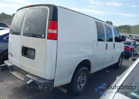2014 GMC Savana 2500 Work Van from USA, damaged, VIN 1GTW7FCA7E1910095